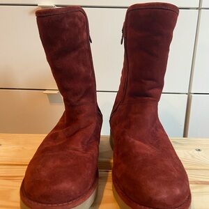 UGG Collection Abree Suede Boots